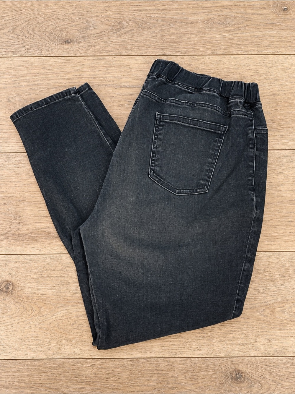 Eileen Fisher Women’s Size 18W Dark Wash Stretch Pull-On Jeans